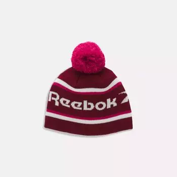 Классическая шапка с помпоном Reebok, розовый