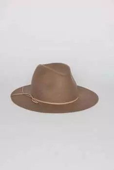 Классическая шляпа Amelia в серо-коричневом цвете Hat Attack