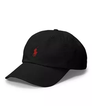 Классическая спортивная кепка-чинос Polo Ralph Lauren Big & Tall, черный