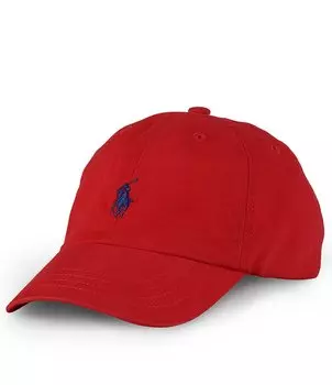 Классическая спортивная кепка Polo Ralph Lauren Little Boys 2T-7, красный