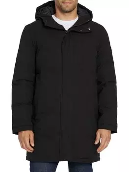 Классическая стеганая парка Sam Edelman, черный