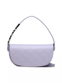 Классическая сумка KARL LAGERFELD, фиолетовый