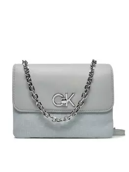 Классическая сумка Re-Lock Calvin Klein, серый