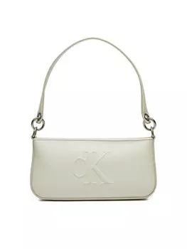 Классическая сумка Sculpted Shoulder Calvin Klein, экрю