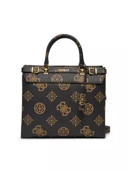 Классическая сумка Sestri Logo (PO) HWPO90 Guess, коричневый