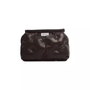 Классическая сумка среднего размера Maison Margiela Glam Slam, черная