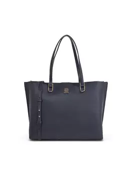 Классическая сумка Th Timeless Workbag Tommy Hilfiger, темно-синий