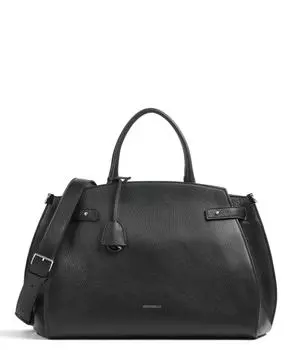 Классическая сумочка из зерненой кожи. Coccinelle, черный