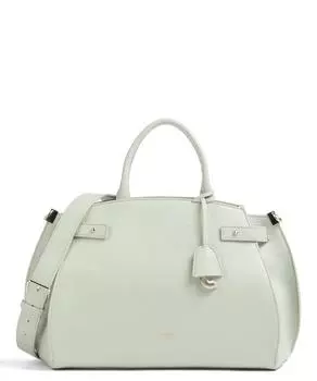 Классическая сумочка из зерненой яловой кожи. Coccinelle, зеленый