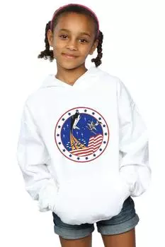 Классическая толстовка Rocket 76 NASA, белый