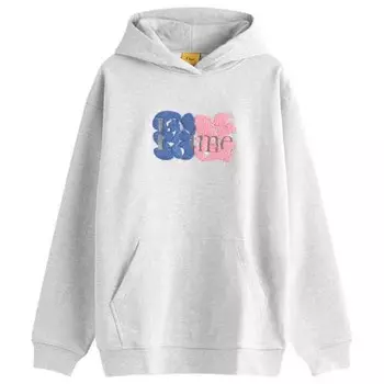 Классическая толстовка с двойным логотипом Dime, серый