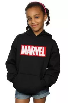 Классическая толстовка с логотипом Marvel Comics, черный