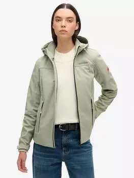 Классическая треккерская куртка с капюшоном Superdry, цвет Seagrass Green