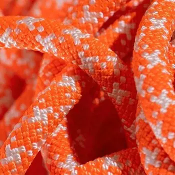 Классическая веревка Crag - 9,5 мм Mammut, цвет Vibrant Orange/White
