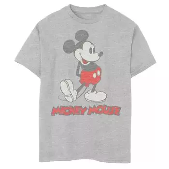Классическая винтажная футболка с изображением Микки Мауса Disney's для мальчиков 8–20 лет Disney
