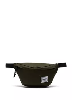 Классическая женская поясная сумка с зеленым логотипом Herschel