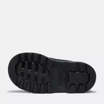 Классические 6-дюймовые водонепроницаемые ботинки Timberland для малышей, цвет Black Nubuck