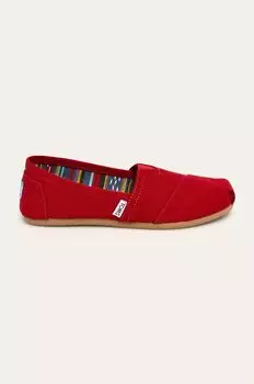 Классические эспадрильи Toms, красный