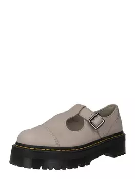 Классические балетки Dr. Martens Bethan, серо-коричневый