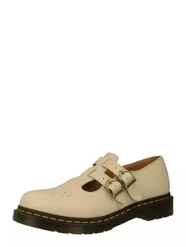 Классические балетки Dr. Martens Mary Jane, крем