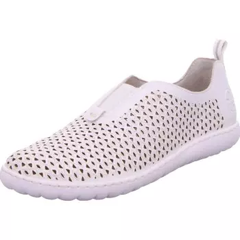 Классические балетки Rieker, белый