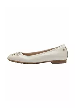 Классические балетки Tamaris, цвет creme patent