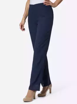 Классические базовые брюки-палаццо Classic Basics, цвет морской волны