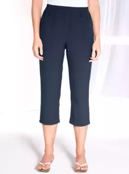 Классические базовые капри Classic Basics, цвет морской волны