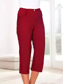 Классические базовые капри Classic Basics, красный