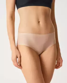 Классические бесшовные мягкие эластичные брюки-кюлоты Chantelle, цвет Nude
