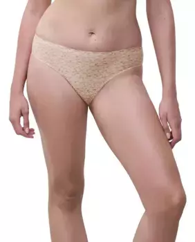 Классические бесшовные трусики SoftStretch с эффектом второй кожи Chantelle, бежевый