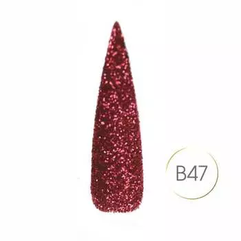 Классические блестки для украшения ногтей – B47., SUNFLOWER