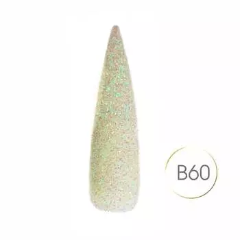 Классические блестки для украшения ногтей – B60., SUNFLOWER