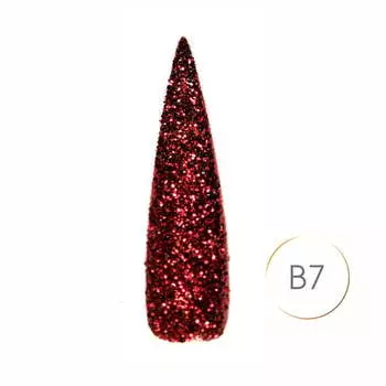 Классические блестки для украшения ногтей – B7., SUNFLOWER