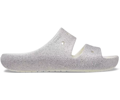 Классические блестящие сандалии 2.0 Crocs детские, цвет Mystic Glitter