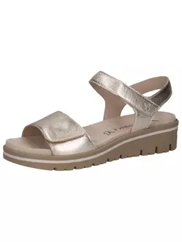 Классические босоножки Caprice, цвет platin metal.