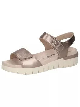 Классические босоножки Caprice, цвет taupe metallic