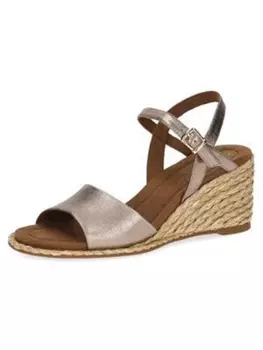 Классические босоножки Caprice Sandalette, бежевый