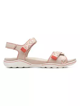 Классические босоножки Clarks, розовый