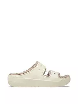 Классические босоножки Cozzy Crocs, белый