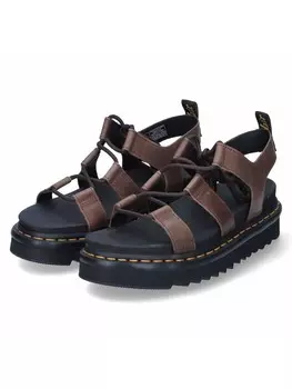 Классические босоножки Dr. Martens, коричневый
