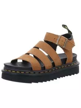 Классические босоножки Dr. Martens, коричневый