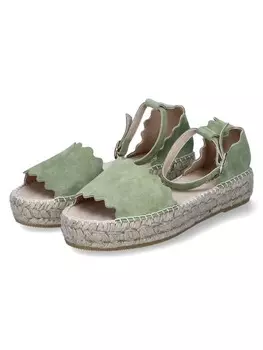 Классические босоножки Espadrij, зеленый