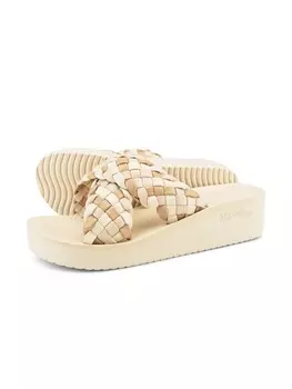 Классические босоножки Flip Flop, бежевый