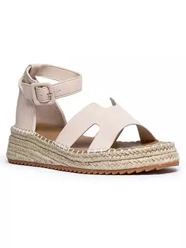 Классические босоножки Foreverfolie, бежевый