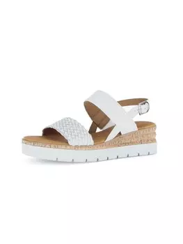 Классические босоножки Gabor Comfort Riemchensandalen, белый