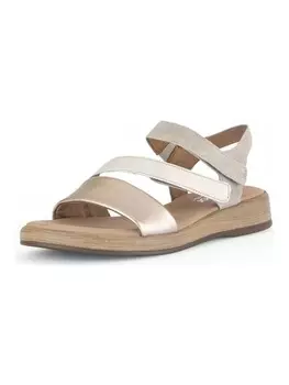 Классические босоножки Gabor, цвет beige/gold