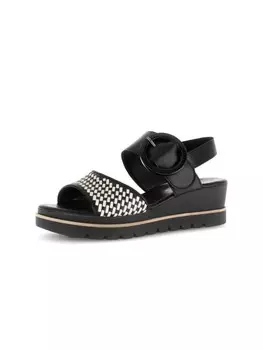 Классические босоножки Gabor Fashion Plateau Sandalen, черный