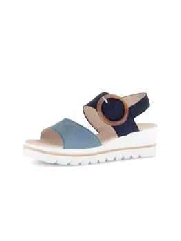 Классические босоножки Gabor Fashion Plateau Sandalen, синий