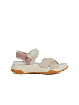 Классические босоножки Geox, цвет creme/rosa
